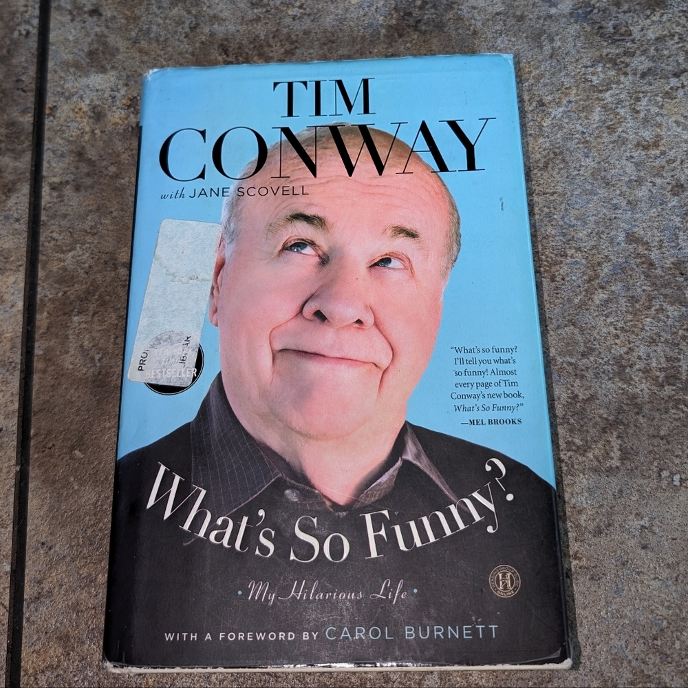 Tim Conway Autographed Book